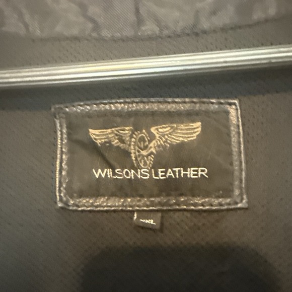 SWAT Men Bullet Proof style Leather Motorcycle Vest Wilson Leather Size 2XL VTG - Picture 13 of 13